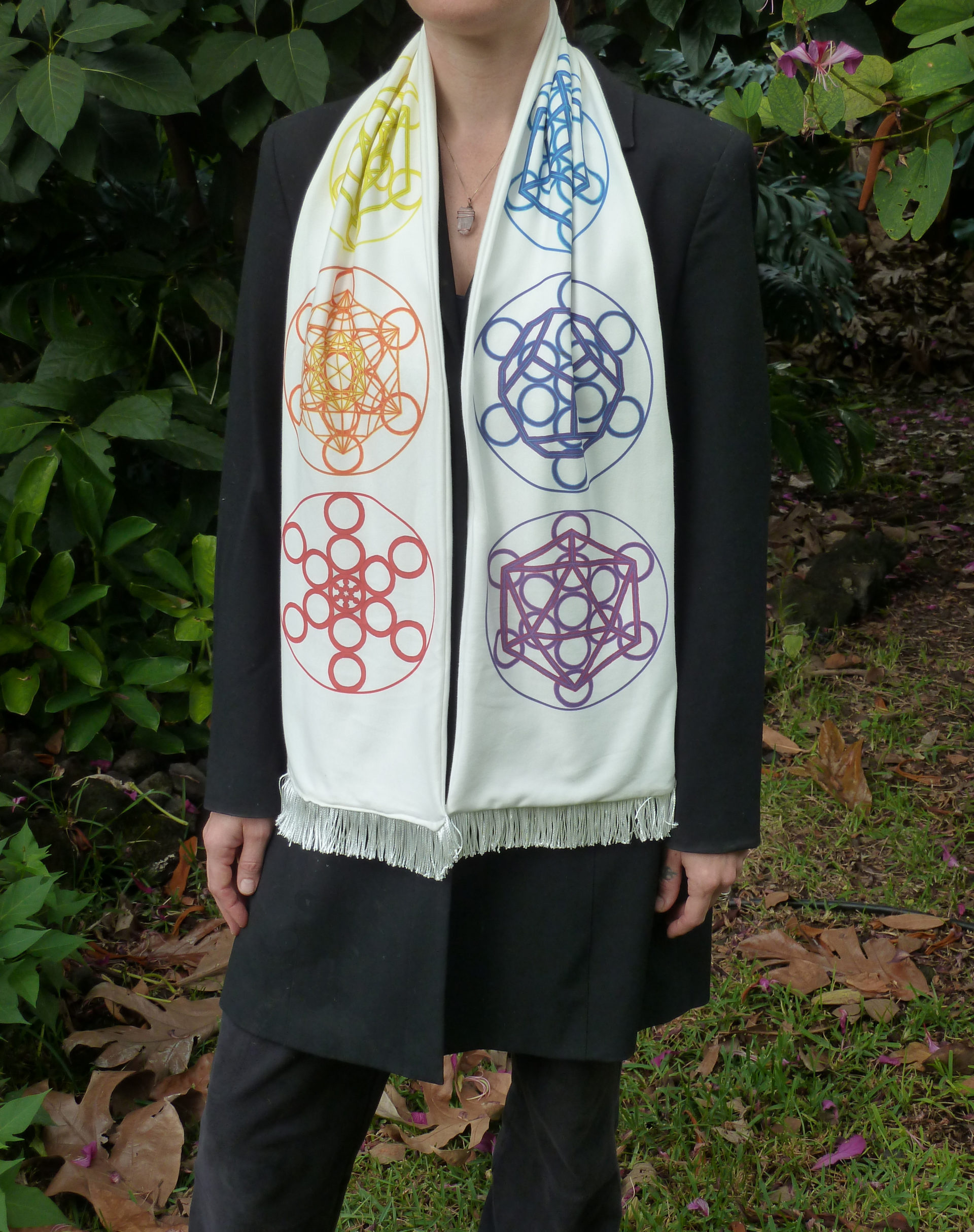 Platonic solid Scarf