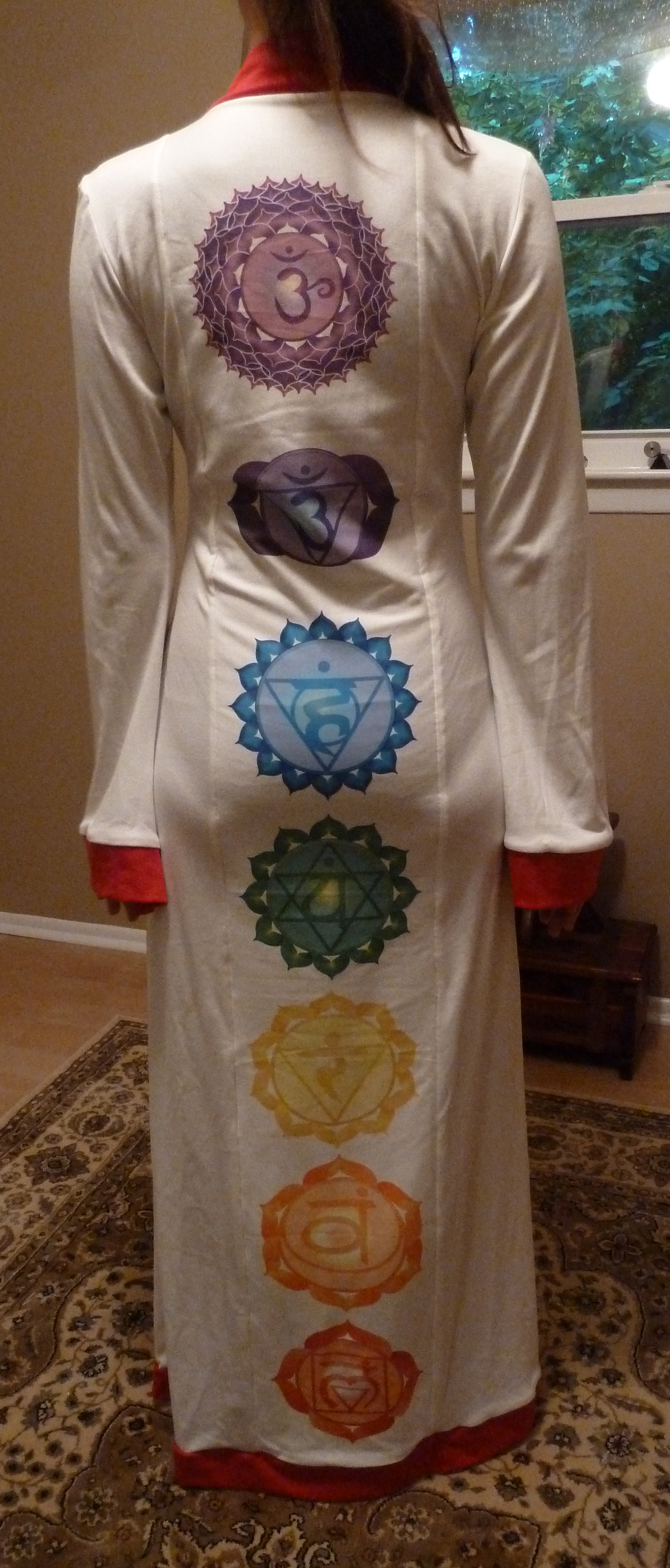 White Chakra Robe