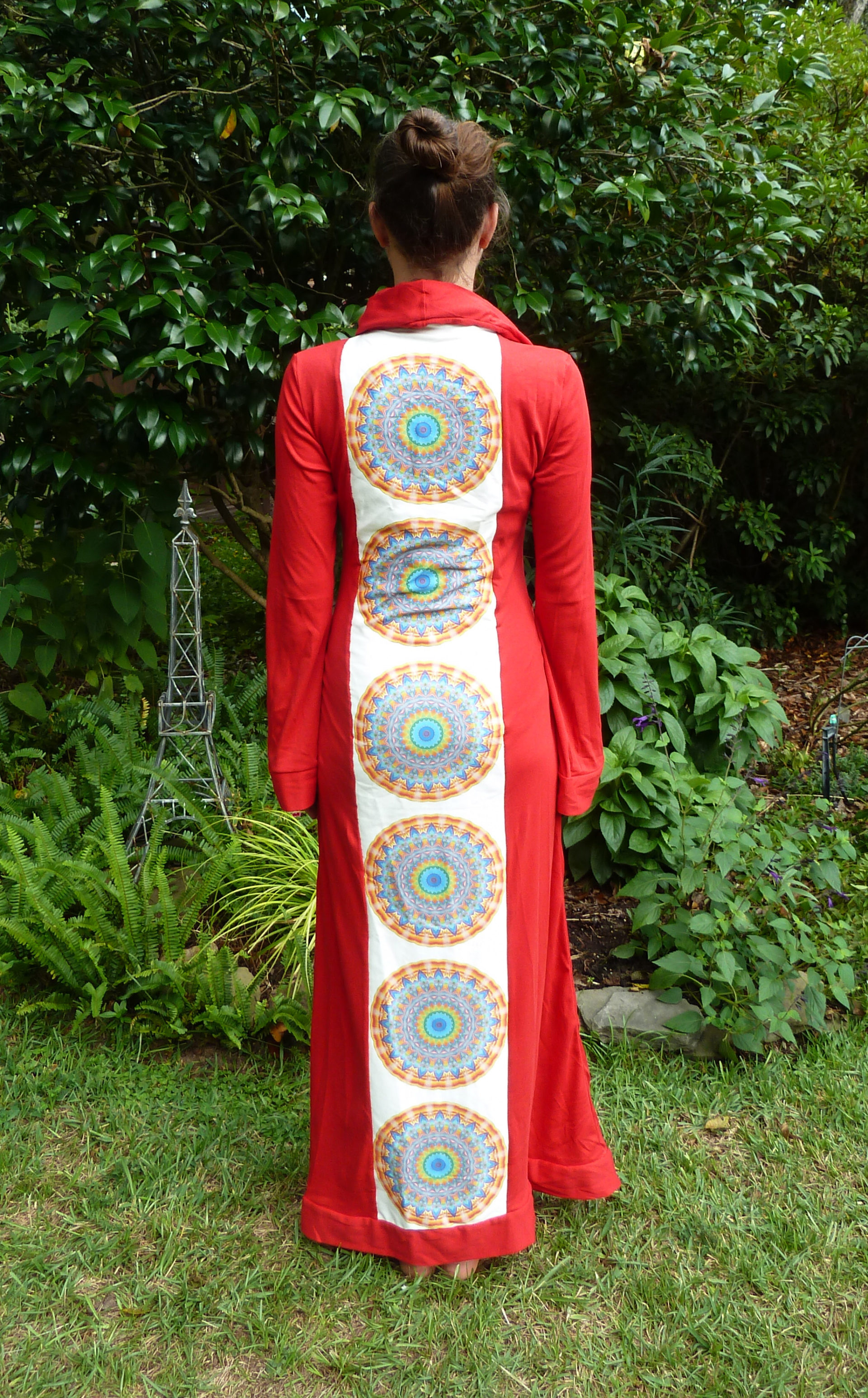 Red Kaleidoscope Robe #1