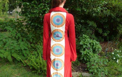 Red Kaleidoscope Robe #2