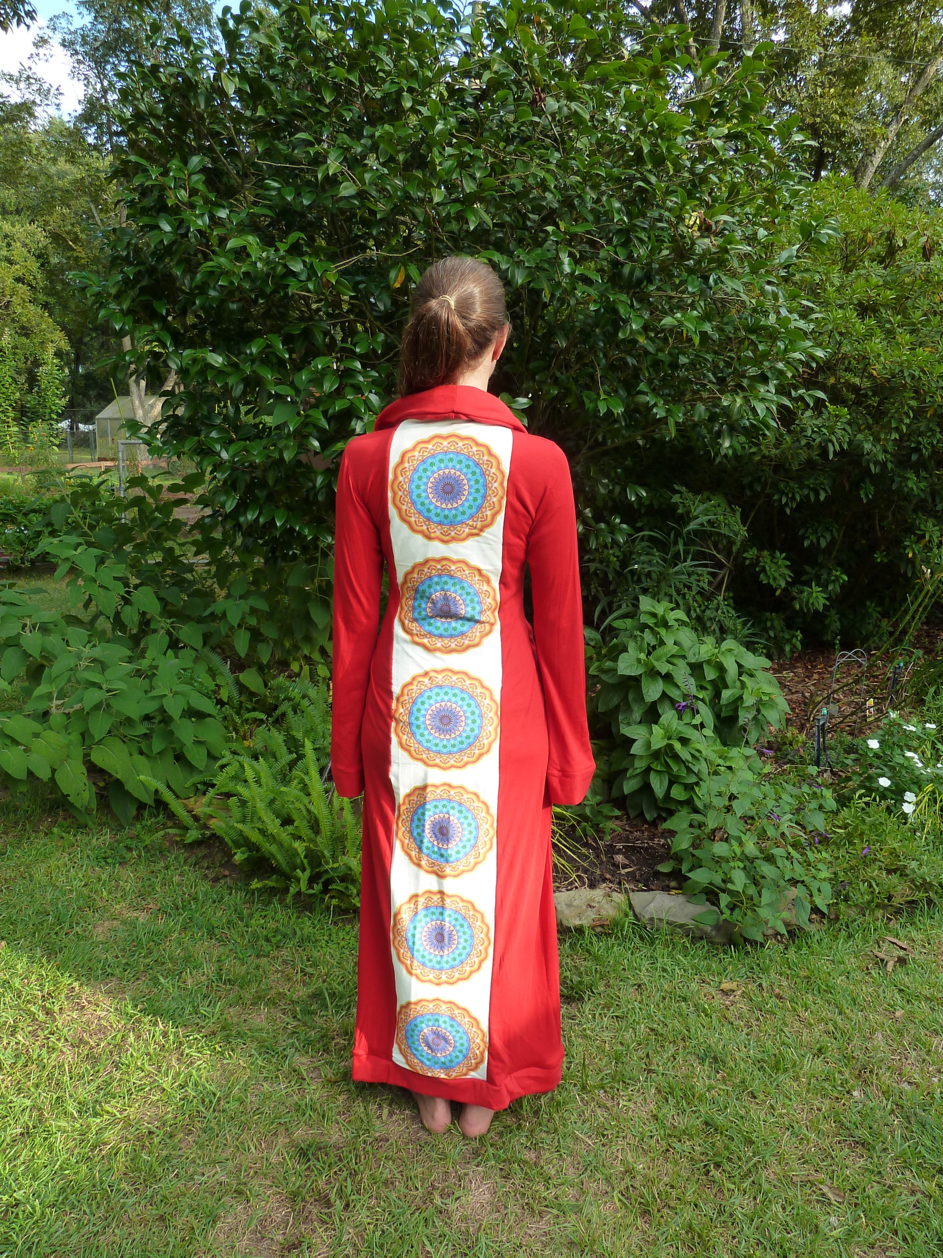 Red Kaleidoscope Robe #2