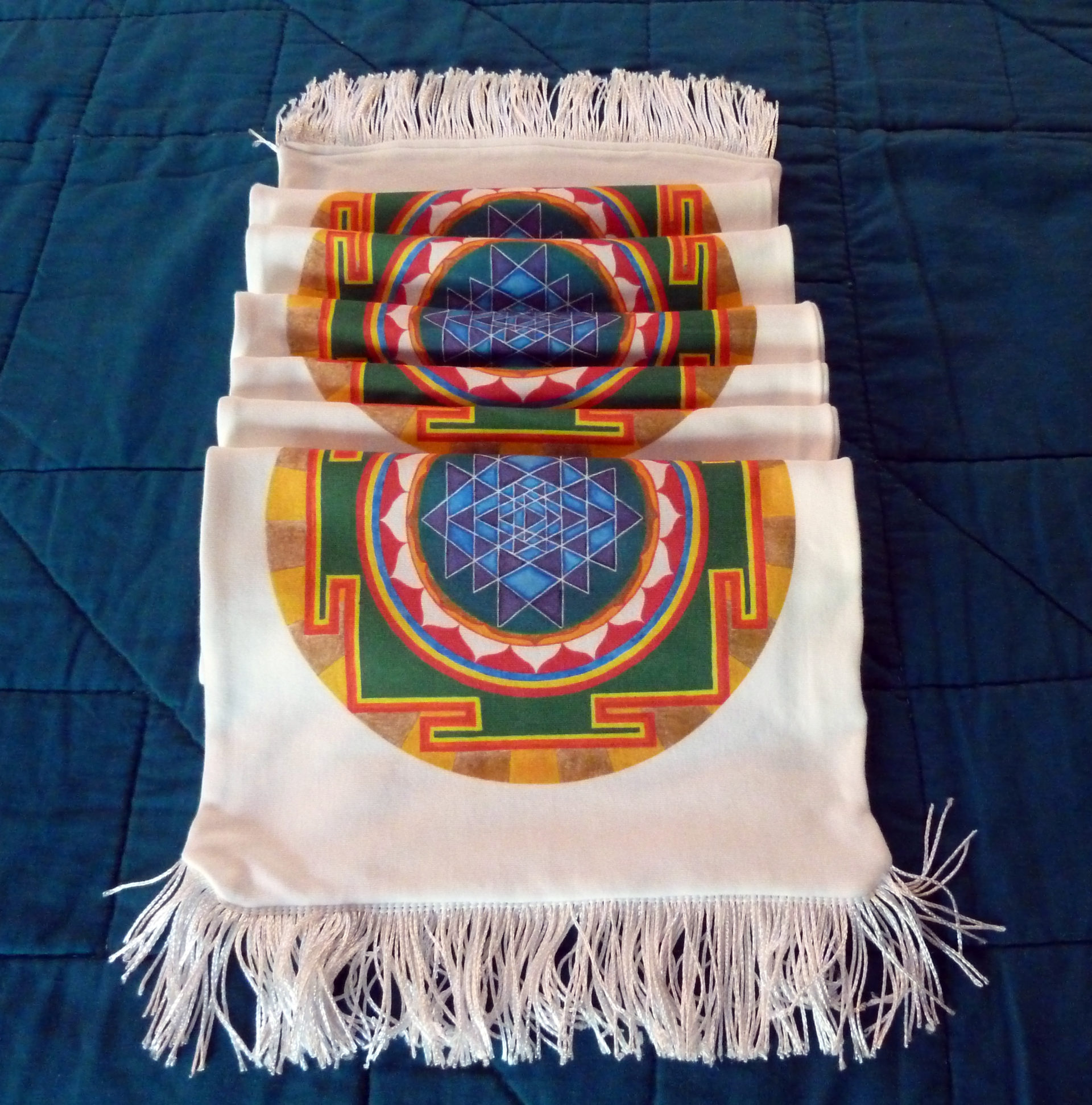 Sri Yantra Scarf