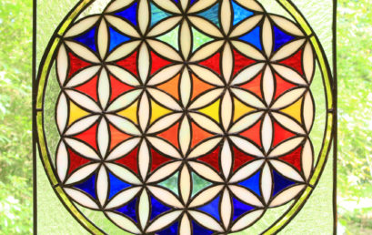 Stained Glass Flower of Life