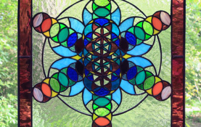 Stained Glass COSM Flower