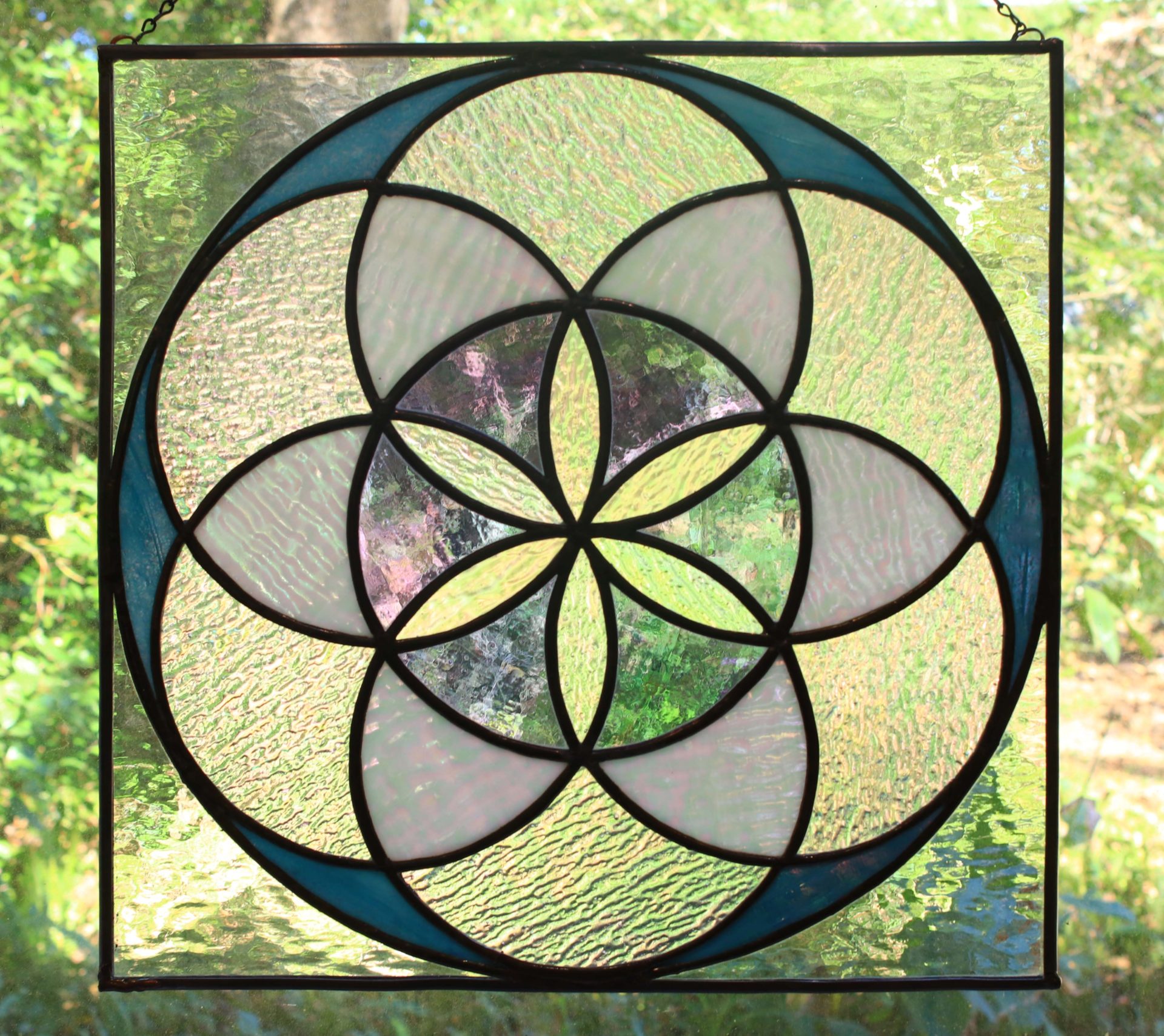 Stained Glass Seed of Life